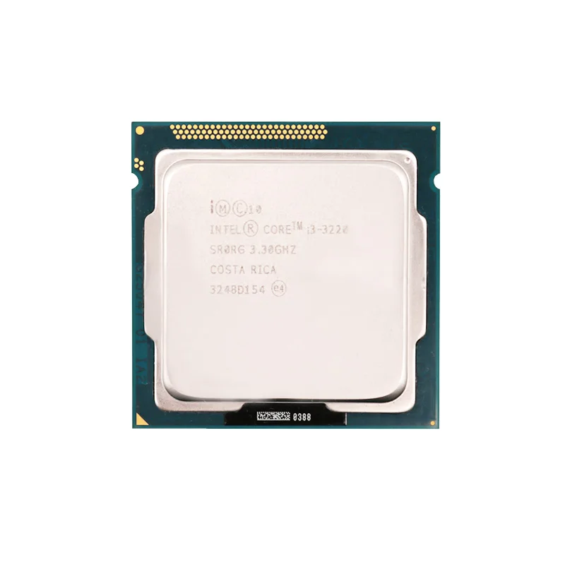 Недорогой б/у процессор LGA 1155 Intel Core i3 3220 3 ГГц/3 Мб