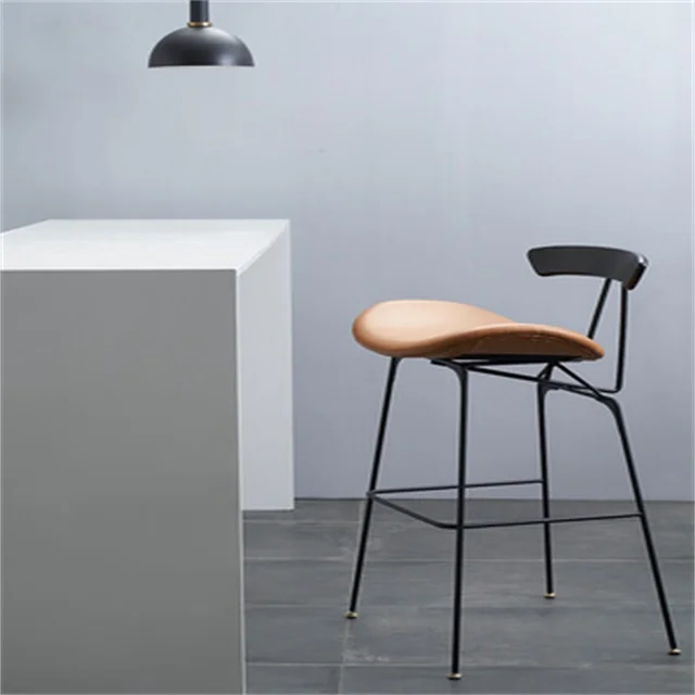New designed product ant shape bar chairs BAR-2 with tall metal frame legs