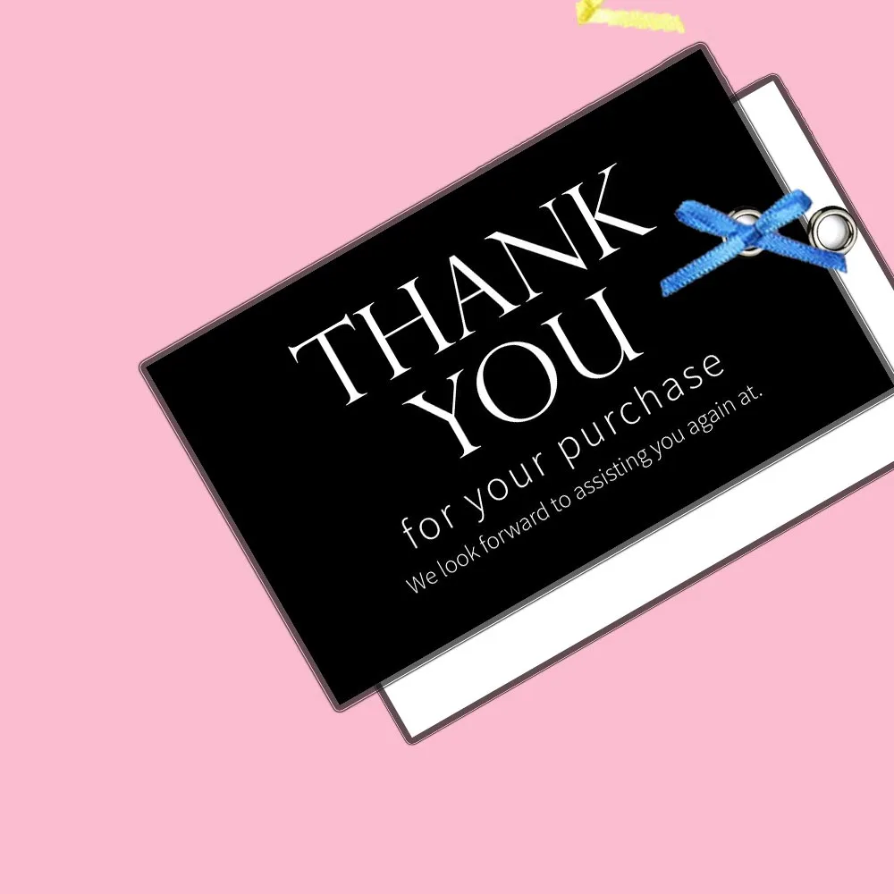 Premium Gift Business Card Thank you Cards for Small Businesses