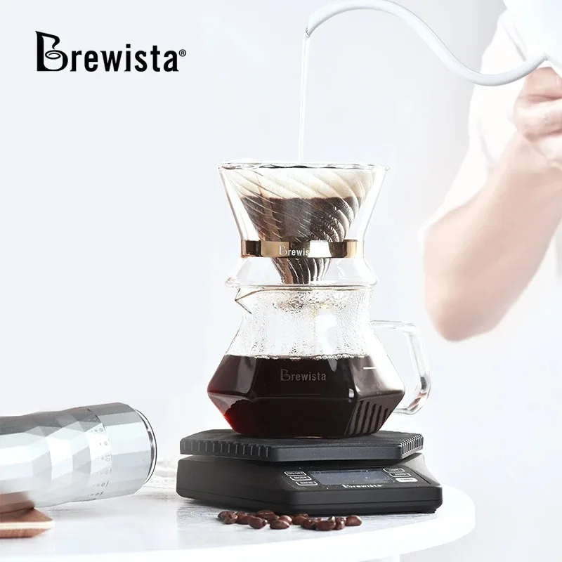 Brewista Hand Brewed Pour Over Glass Coffee Dripper Maker Filter