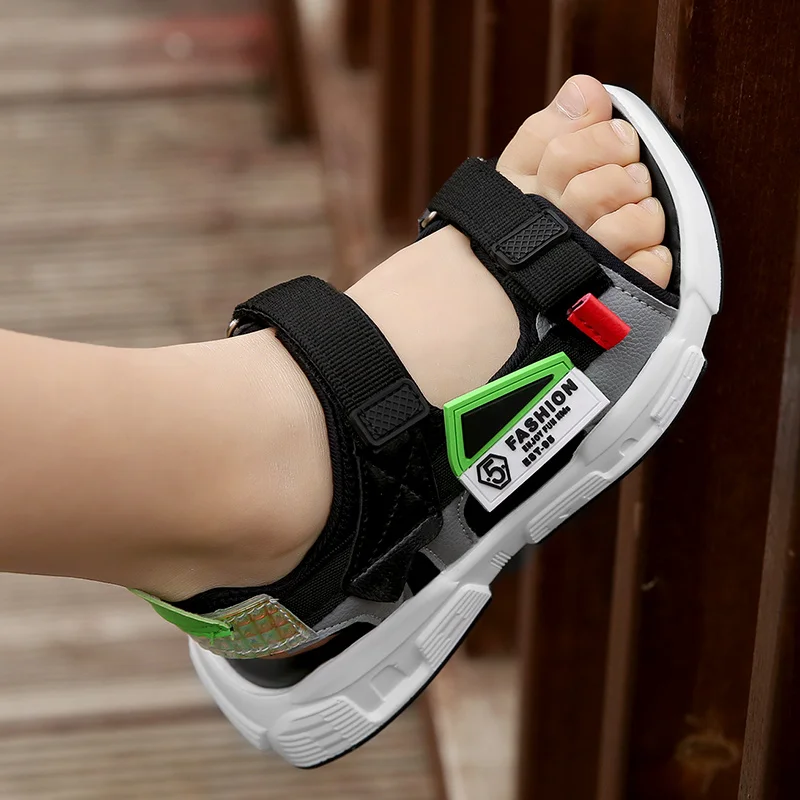 2021 Children fashion sport sandals Cuhk child  comfortable sandals summer new boy girls beach shoes kids casual sandals