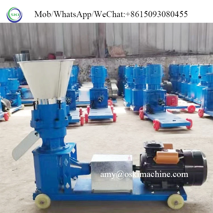 Feed Pellet Machine For Farms Feed Production 200kg/H Small Poultry Feed Equipment Animal Processing Machine