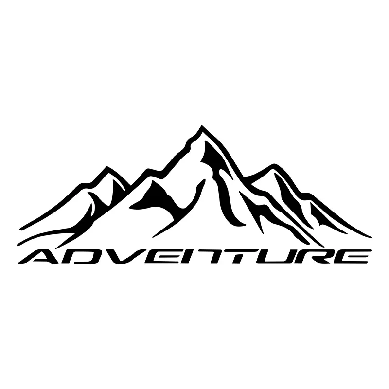 Custom Waterproof Car Decal Mountains Navigate Rv Vans Camper Travel Truck Car  Sticker