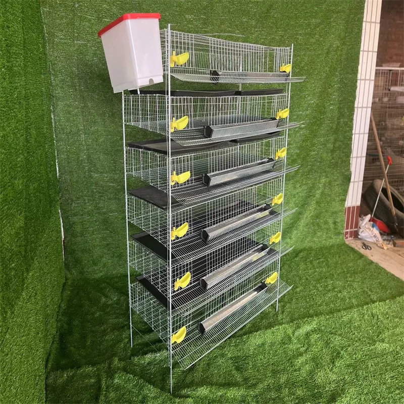 Профессиональные клетки из ПВХ для перепелов