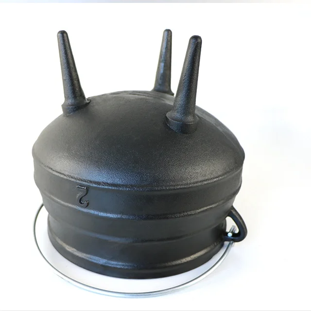 Cast Iron Potjie Pot South Africa Big Soup Pots Camping Cauldron Pot