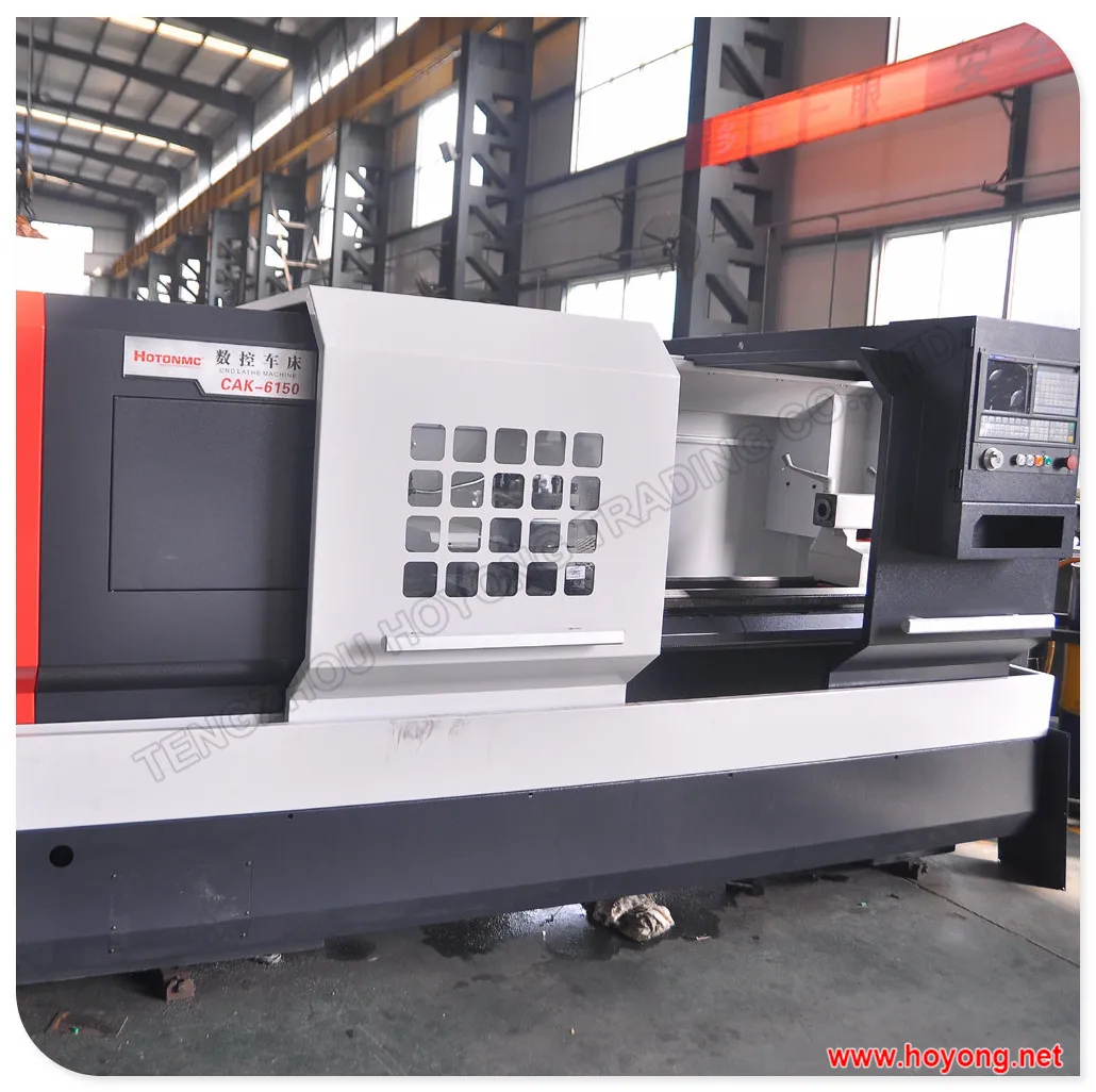 CNC Lathe Machine CAK6140 CNC Cutting Small CNC Lathe With Live Tooling
