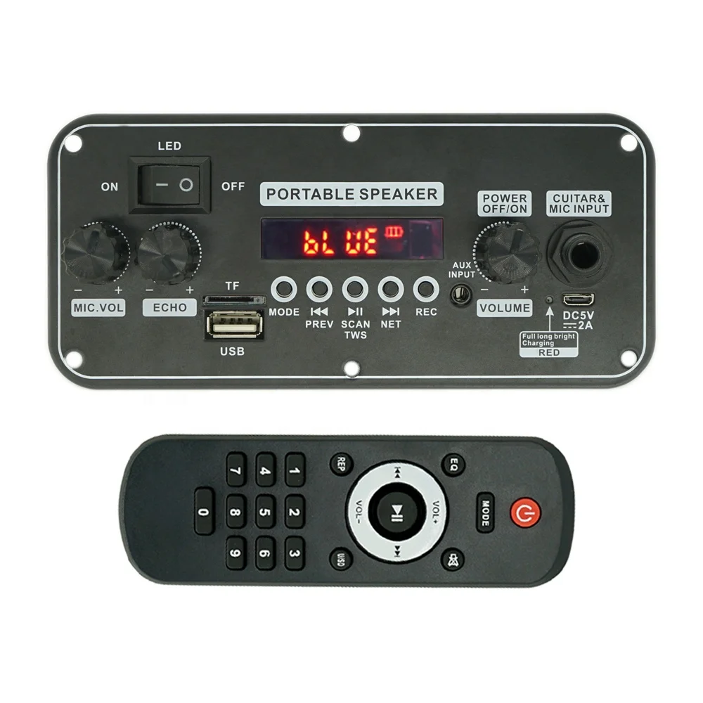 JQ Speaker Bluetooth Amplifier Board 2x10W 3.7V MP3 Bluetooth MP3 Player Module