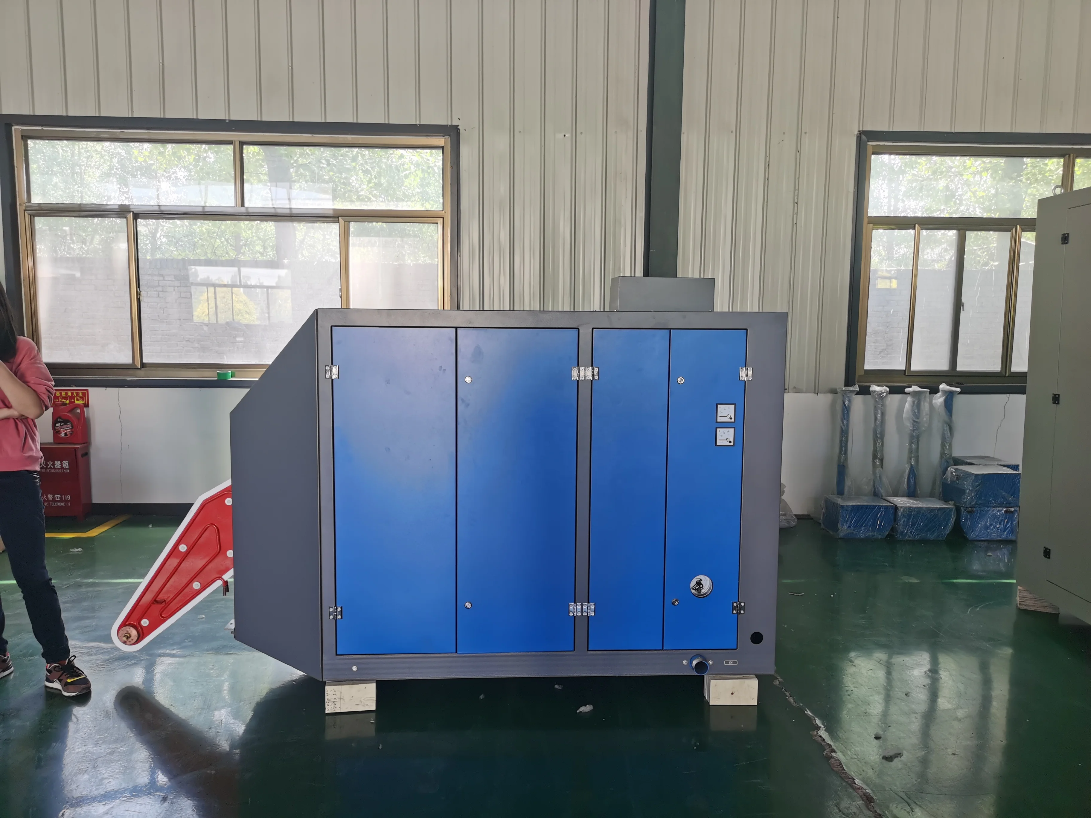 Steel Tube Solid State high frequency Welder the function is same with vacuum hf welder