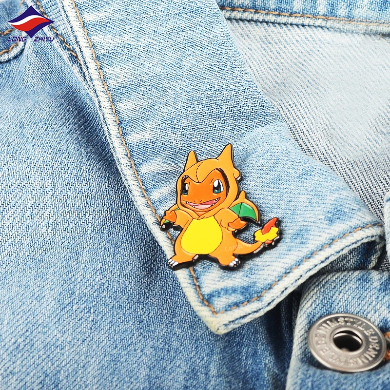 
Longzhiyu 14 Years Supplier Professional Custom Cartoon Badges Kawaii Little Monster Soft Enamel Pin Emblem Brooches Badge  (1600125757758)