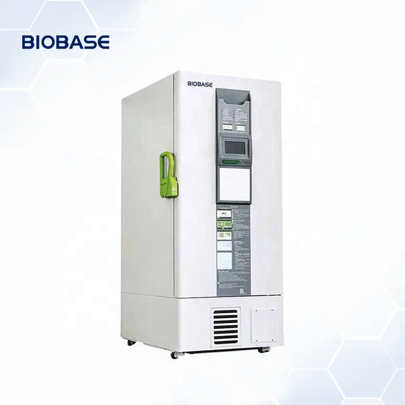 BIOBASE Freezer 58L-158L -86 Degree Ultra Low Temperature Upright Deep  Freezer  for Biological Samples Strain Virus