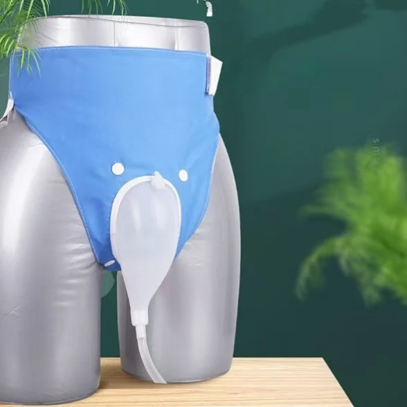 Disposable 2000ml urine bag medical transparent drainage collection bag