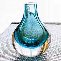 Factory hot sales glass vase clear glass vase glass vase home decorative