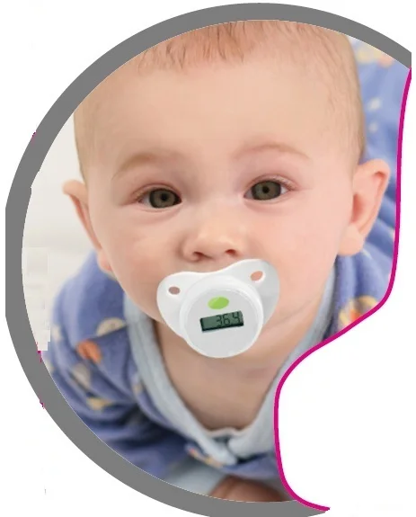 Factory Baby Thermometers  CE2460 BPA Approval Free Fever Thermometer Pacifier Thermometer