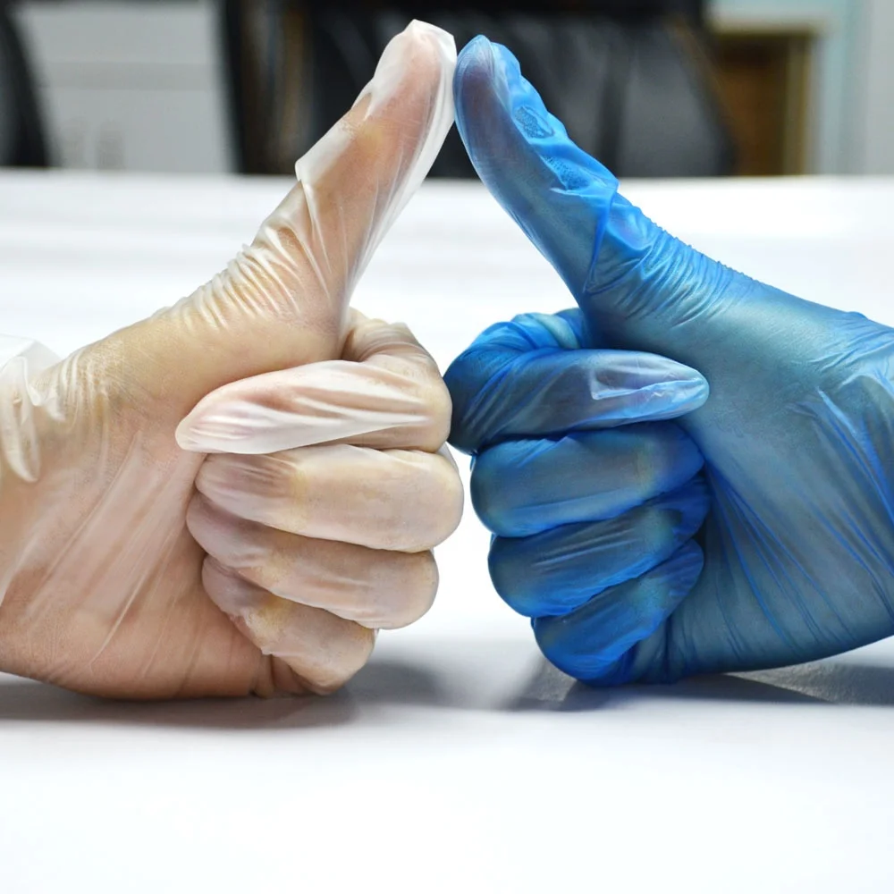 wholesale vinyl glovee disposable PVC glovee kitchen cleaning powder free glovee hand protection