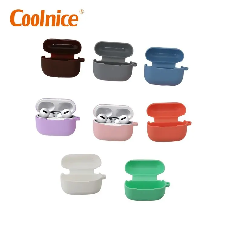 Protective  Silicone Cover Skins earphone carrying case pouch