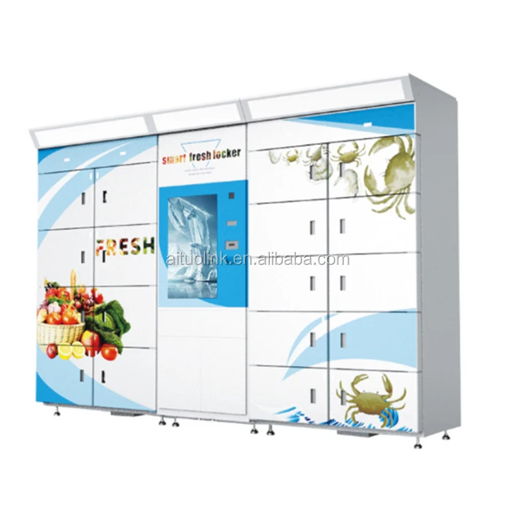 Smart Frozen/Fresh/Refrigerated/Chilled Locker for Supermarket Restaurant