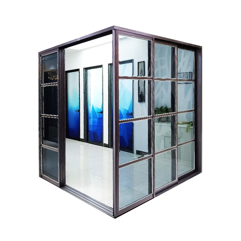 Best-selling classic style customized design favorable price  aluminium windows and doors aluminium double glass sliding window
