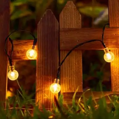  Водонепроницаемый 20ft 30led сад рождественских праздников в помещении на открытом воздухе украшения хрустальный шар светодиодный солнечный пузырь строки