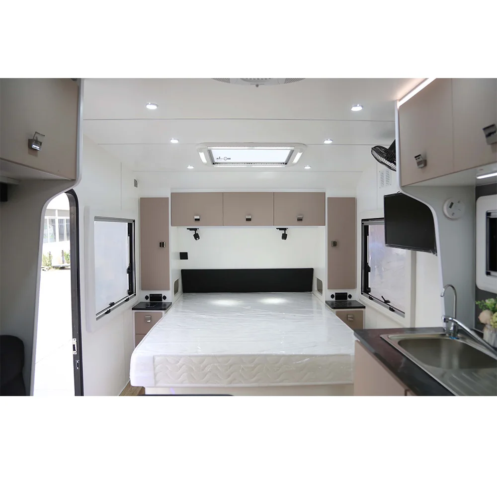 21Ft American Off Road Caravan Trailer Rv Camper Caravan Australia Australian With Triple Bunk For Sale  Manufacturers China