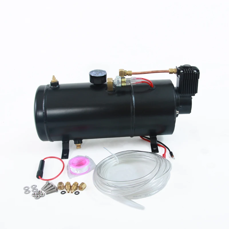 12V воздушный компрессор с 3L бак и воздушный рожок