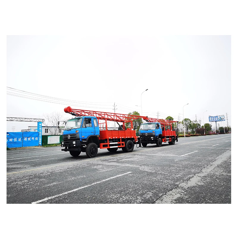 DPP 100 140HP Trailer mounted water borehole widely used types of drilling machine