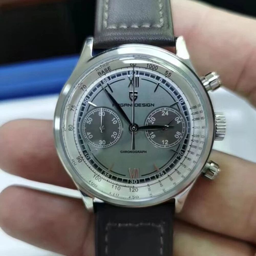 New 2022 Pagani Fashion Quartz Clock High Quality Japan VK63 Sapphire Glass Quartz Watches Hard Stainless Steel Mens WristWatch