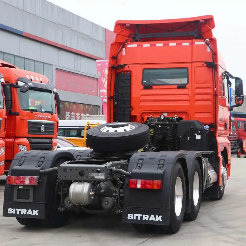 Howo Sinotruk Подержанный трактор грузовик 420hp тягач 6x4 низкая цена для продажи