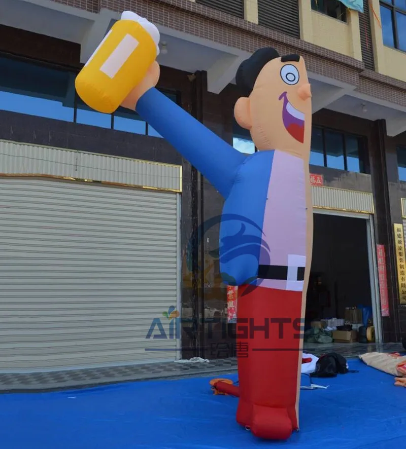 Wholesale price inflatable man outdoor durable inflatable half Abraham for party rentals