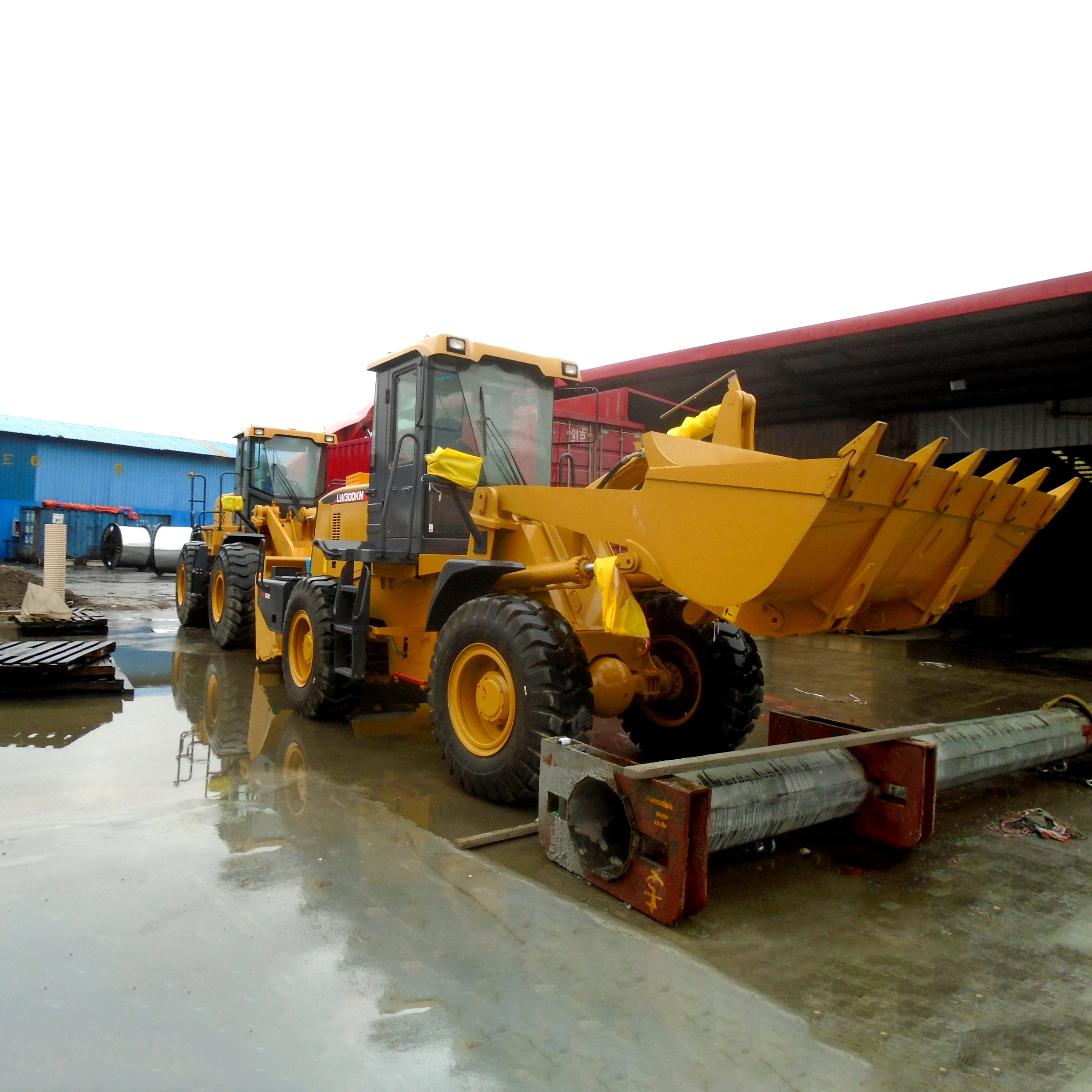 High Horse Power 6 Ton Pilot Control Wheel Loader With Powerful Engine LW600FN with High Quality