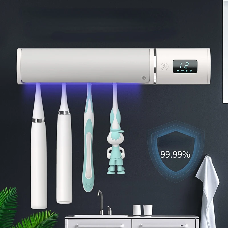 2022 Hot-Selling Best Toothbrush Sterilizer Multifunctional Toothbrush Storage Box For Household Use