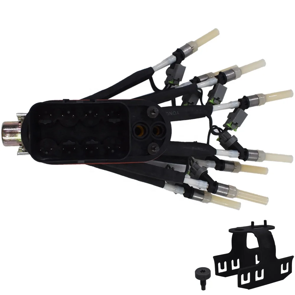 New Fuel Spider Injector W/ Bracket For Chevy Pickup Truck V8 5.0L 5.7L 89060440