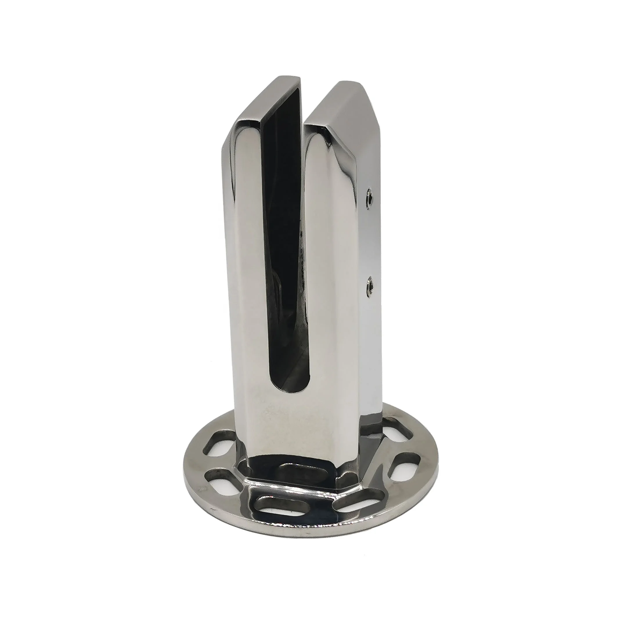 glass stair glass  railing  stainless steel spigot pool fencing spigot