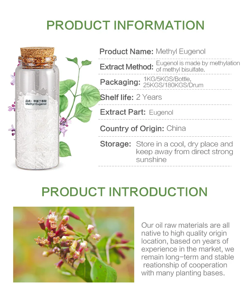 Lower Price natural fragrance perfume oil methyl eugenol natural plant oil for daily flavor at nice price