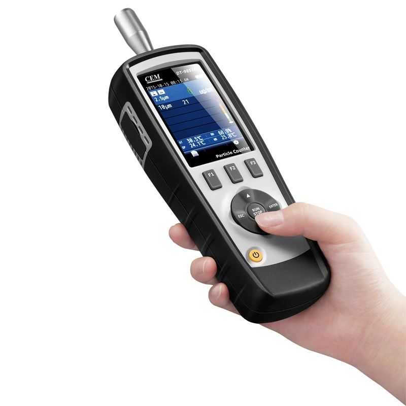 CEM DT-9851M Portable Handheld Professional Air Laser  Particle Counter