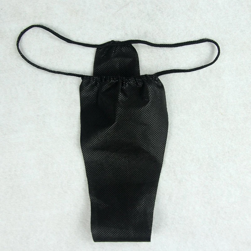 Disposable T-String Thong Bikini Panties for Spray Tanning and Spa Treatments