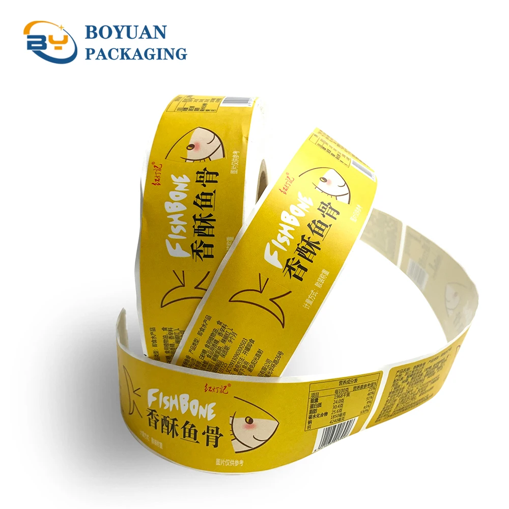 ODM Canned Seafood with Label Stickers Customizable Sea Fish and Luncheon Meat for Industrial & Household Print Applications