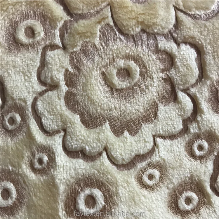 
Wholesale Custom Made 100% Polyeste Super Soft Flannel Fleece Fabric With Foil For Baby Blanket 