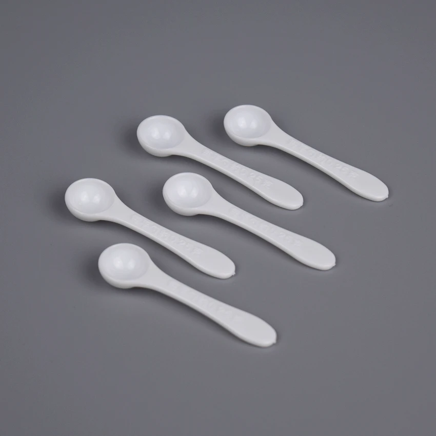 little coffee powder spoon, mini powder measuring spoon, 0.25g wholesale plastic spoon