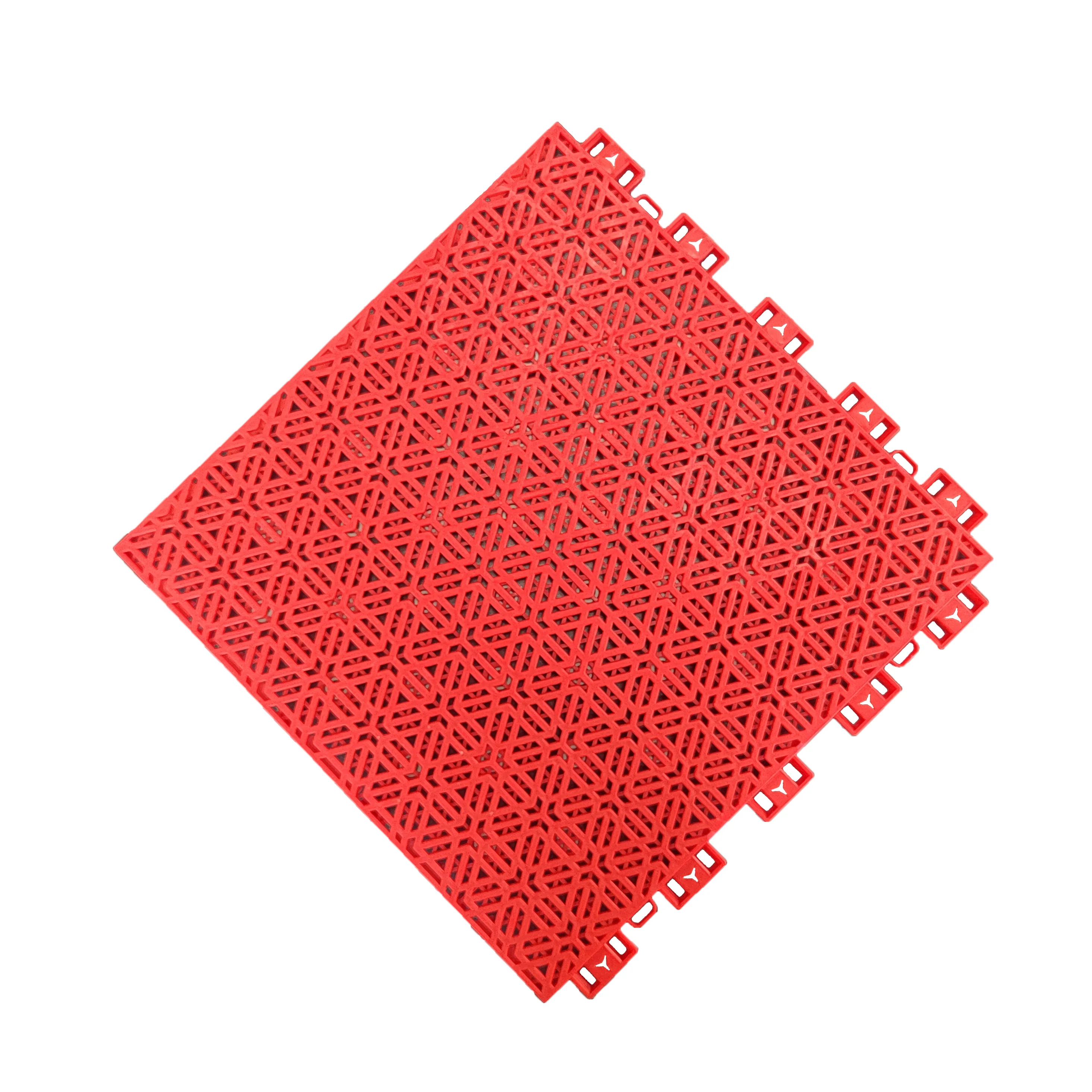 Сцепляющиеся полипропиленовые плитки, спортивный пол, уличный пол для баскетбольной площадки