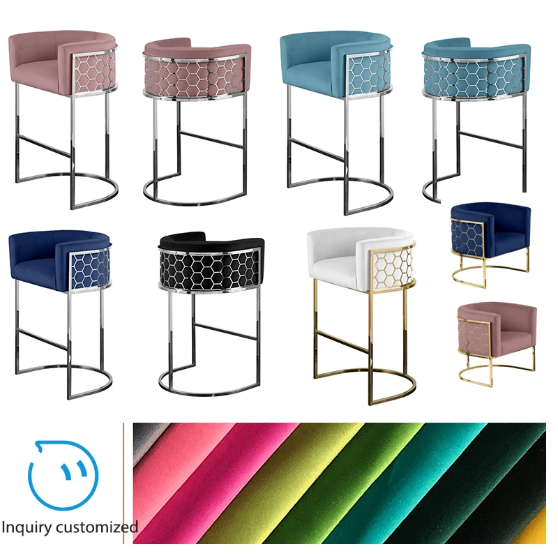 Фабричная оптовая цена барные стулья из нержавеющей стали