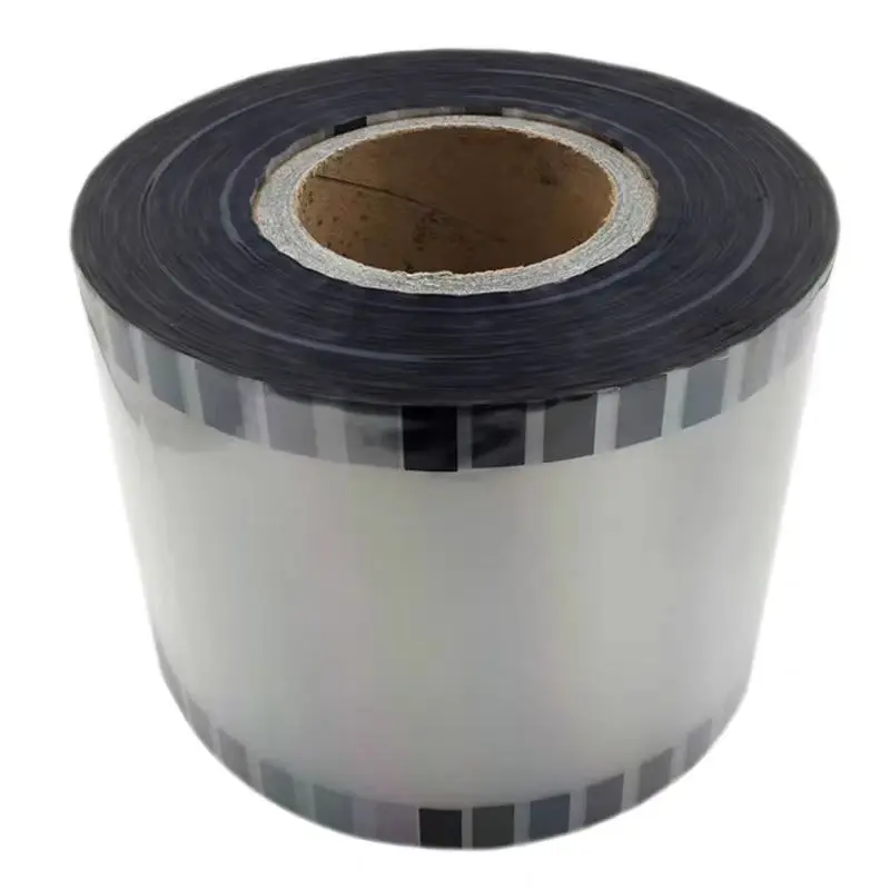 ZEQUAN 2000 sheets Plain Plastic Roll Film Bubble Tea Cup Packaging Clear Flexible PP Plastic Fruit Juice Drinks Sealing Film