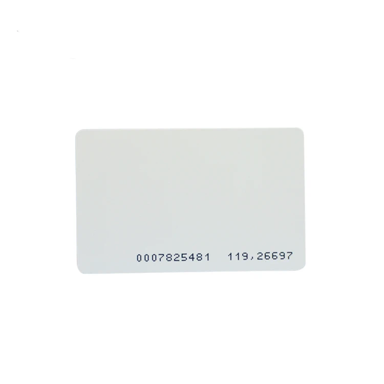 Top Quality125KHz Programmable Rewrite T5577 rfid proximity writable smart plastic card