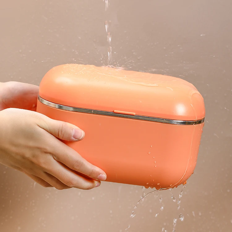 High Quality Modern Usb Electric Bento Lunch Box Heater Heating Food Portable Food Warmer Container Stainless Steel For Men