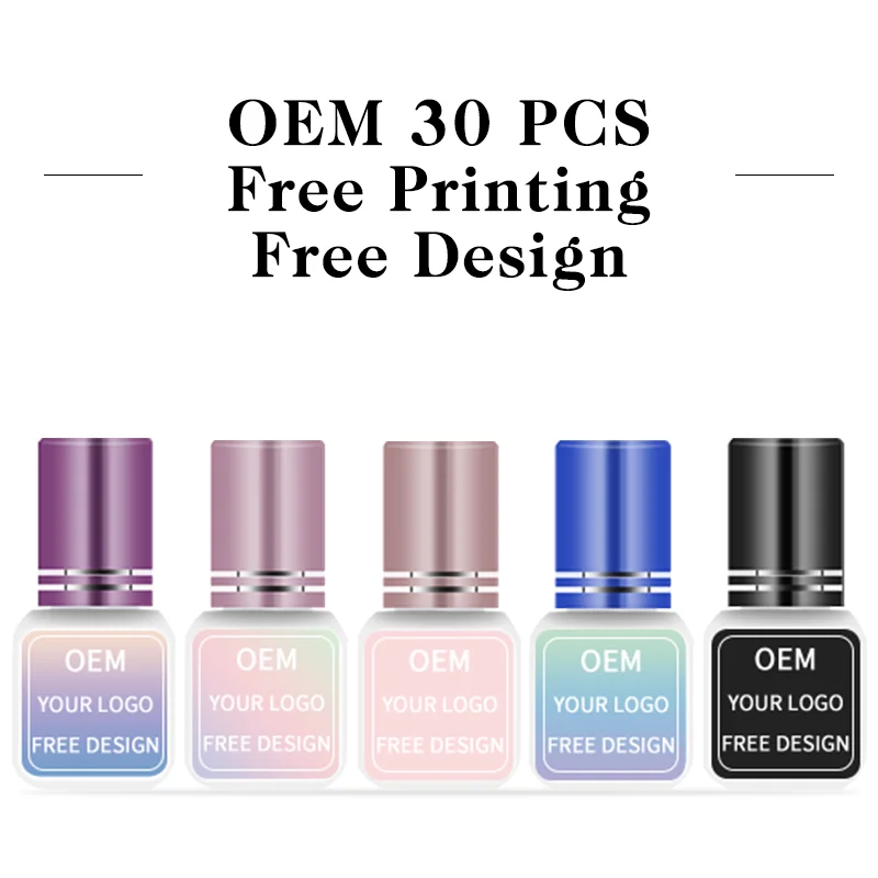 Best Transparent black eye adhesive 0.5s 1s 2s 3s korea eyelash glue eyelashes and glue eyelash adhesive