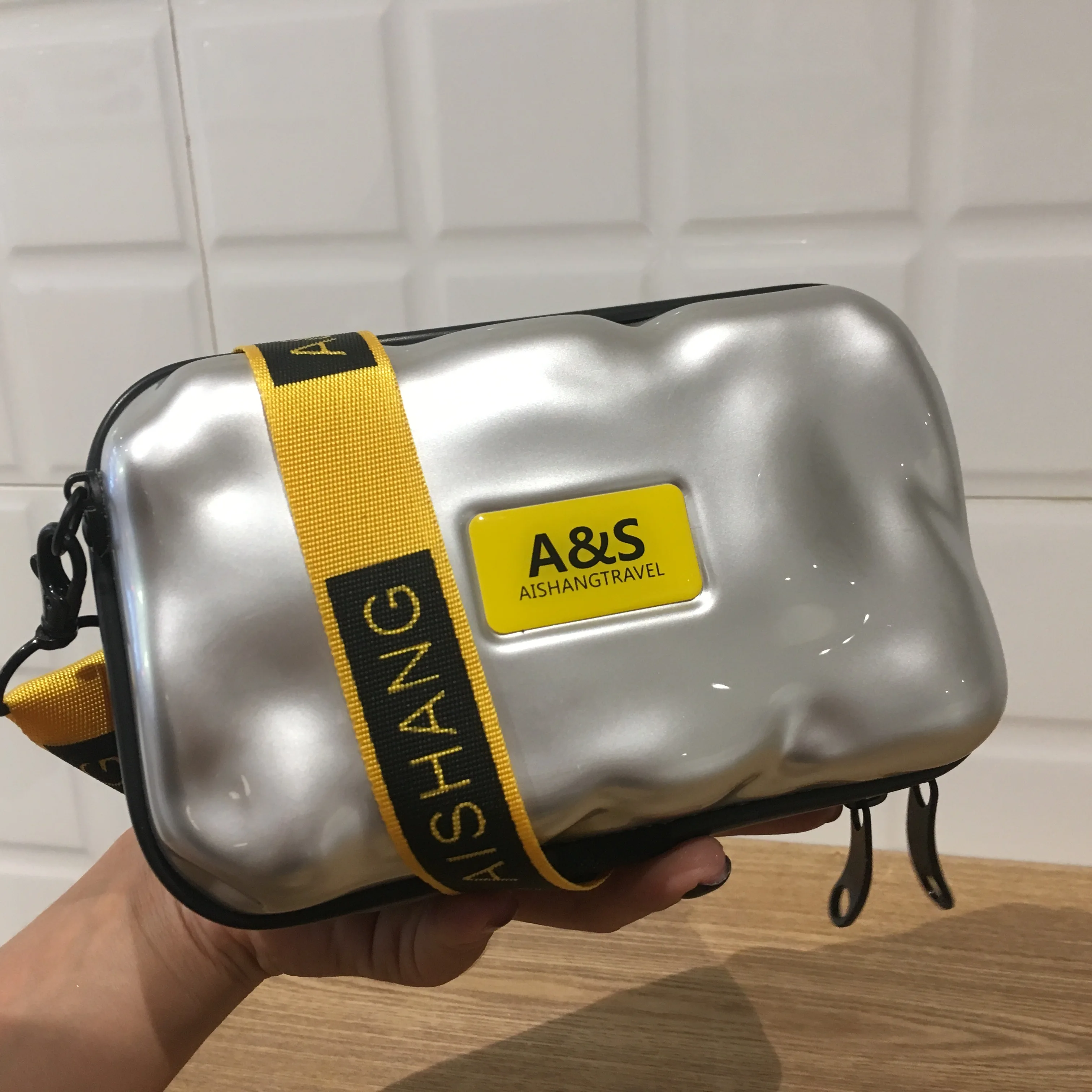 Оптовая Продажа Стильный Водонепроницаемый ABS + PC многофункциональный косметичка