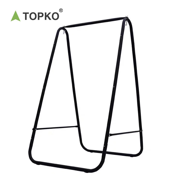 TOPKO сад балкон губки для подвесного стула на открытом воздухе, в цветную полоску хлопок холст отдых гамак висячий стул