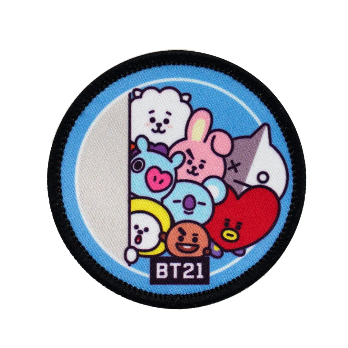 Bulk Custom 3d Self adhesive Iron On Jeans Patch Flower Woven Patches for Clothing