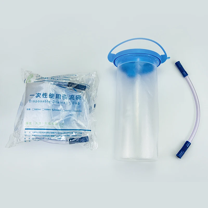 best selling 2000ml disposable suction liner bags for medical suction