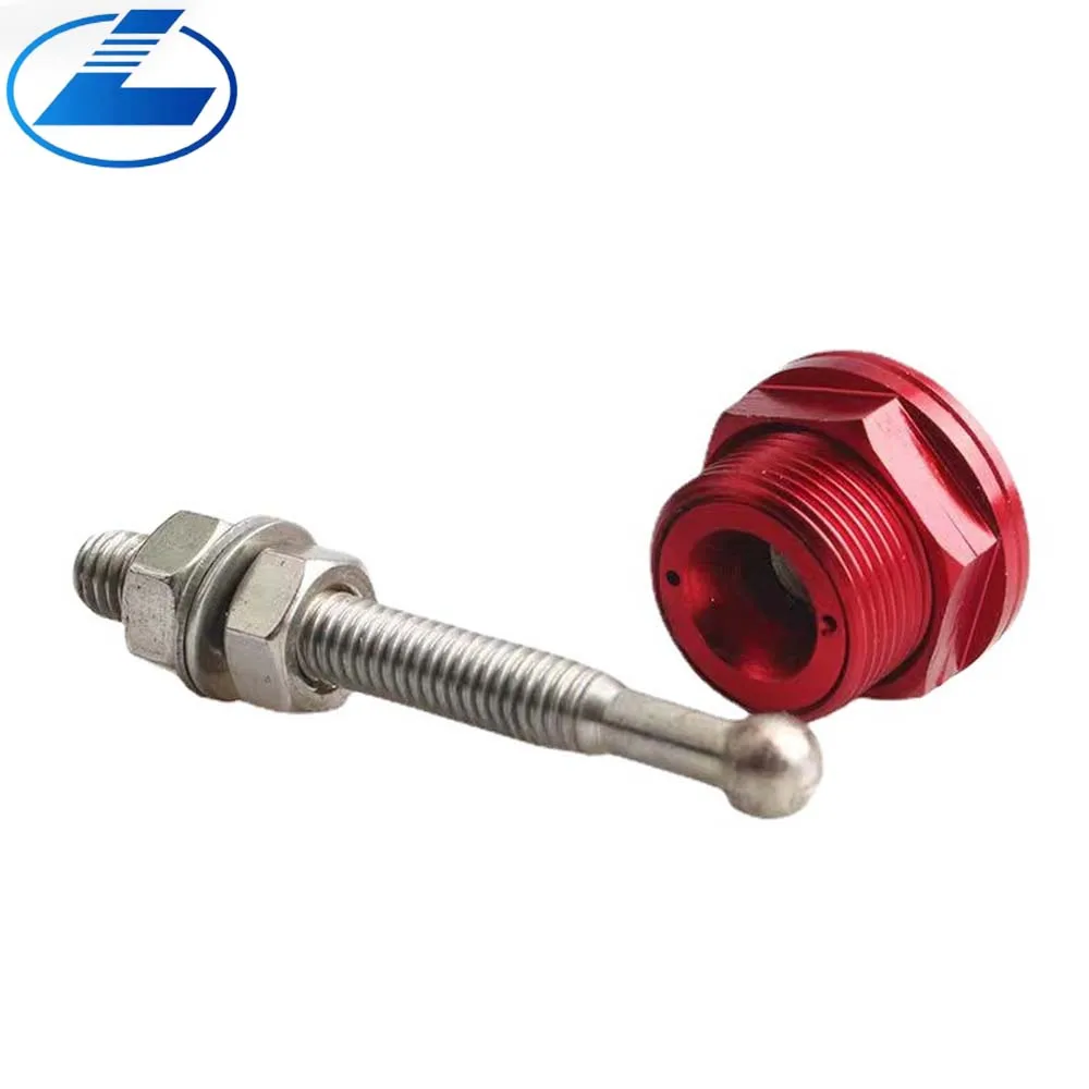 Universal Car 22mm Aluminum Push Button Quick Release Billet Hood Pins Lock Clip Kit  For GM Chevy Chevrolet For BMW For Audi