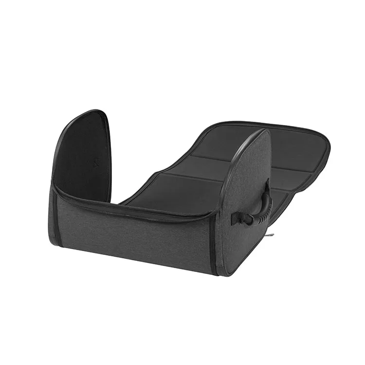 High Quality Storage box Car Back Seat Organizer Leather Customized  Logo  Color oxford car storage box